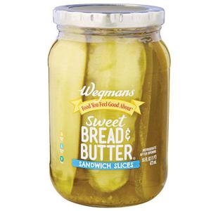 Wegmans Sweet  Bread & Butter Sandwich Slices