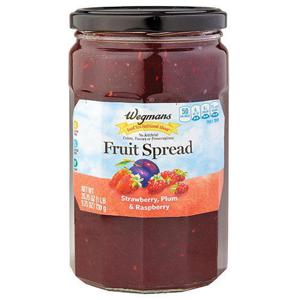 Wegmans Strawberry, Plum & Raspberry Fruit Spread