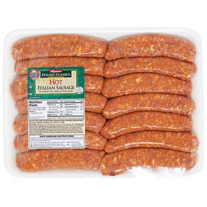 Wegmans Italian Classics Hot Italian Sausage, FAMILY PACK