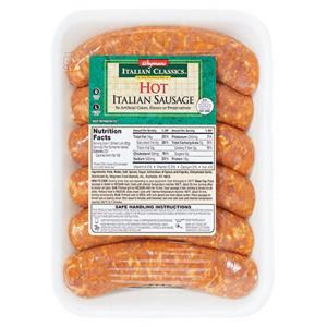 Wegmans Italian Classics Hot Italian Sausage