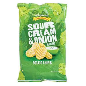 Wegmans Sour Cream & Onion Flavored Potato Chips