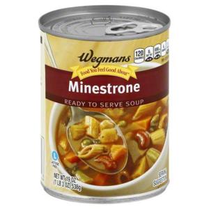 Wegmans Soup, Minestrone