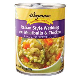 Wegmans Soup, Italian Style Wedding with Meatballs & Chicken, Ready to Serve