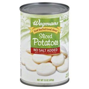 Wegmans Sliced Potatoes, No Salt Added