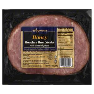 Wegmans Honey Boneless Ham Steaks