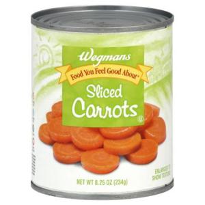 Wegmans Sliced Carrots