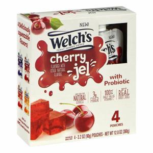 Welch's Jel, with Probiotic, Cherry