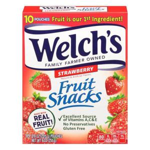 Welch's Fruit Snacks, Strawberry