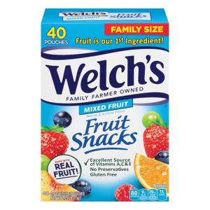 Welch's Fruit Snacks, Mixed Fruit, Family Size