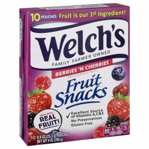 Welch's Fruit Snack, Berries 'N Cherries