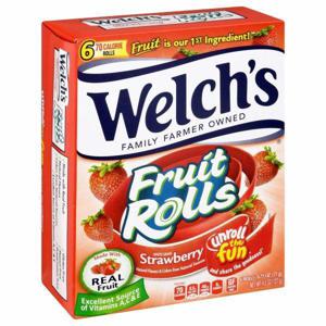 Welch's Fruit Rolls, White Grape Strawberry