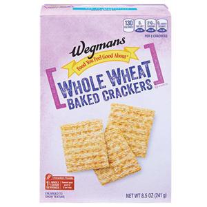 Wegmans Whole Wheat Baked Crackers