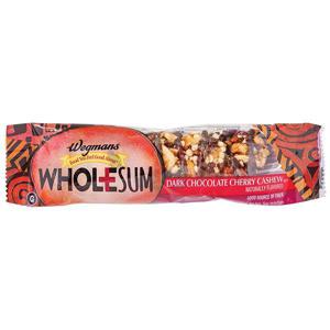 Wegmans Wholesum Dark Chocolate Cherry Cashew Bar