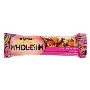 Wegmans Wholesum Bar, Cranberry Almond