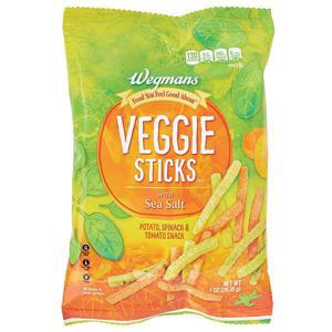 Wegmans Veggie Sticks, with Sea Salt