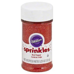 Wilton Sprinkles, Red Sugar