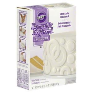 Wilton Decorator Preferred Fondant, White Vanilla