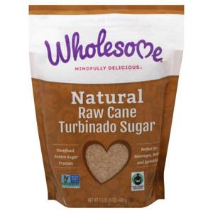 Wholesome Turbinado Sugar, Natural, Raw Cane