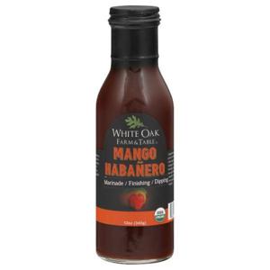 WHITE OAK FARM & TABLE Marinade/Finishing/Dipping, Mango Habanero