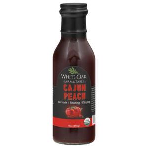 WHITE OAK FARM & TABLE Marinade/Finishing/Dipping, Cajun Peach