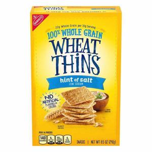 Wheat Thins Snacks, Low Sodium, Hint of Salt