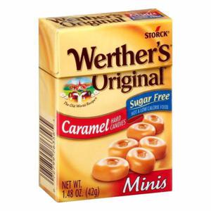 Werther's Original Hard Candies, Sugar Free, Caramel, Minis