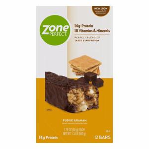 Zone Perfect Nutrition Bars, Fudge Graham