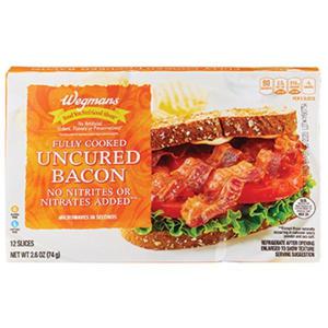 Wegmans Fully Cooked Uncured Bacon