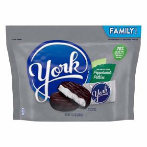 York Peppermint Patties, Dark Chocolate Covered, Family Pack