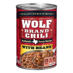 Wolf Brand Chili with Beans