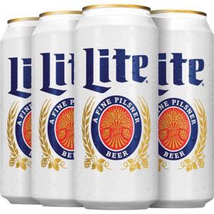 Miller Light Beer 6/16oz cans