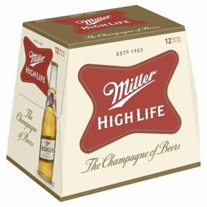 Miller High Life High Life Beer 12/12 oz bottles