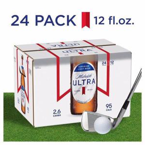 Michelob Ultra Light Beer 24/12 oz bottles