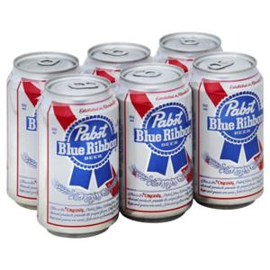 Pabst Blue Ribbon Beer 12/12 oz cans