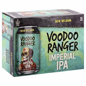 NEW BELGIUM Beer, Imperial IPA, Voodoo Ranger 12/12 oz cans