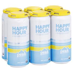 Peak Beer, Happy Hour 6/16 oz cans