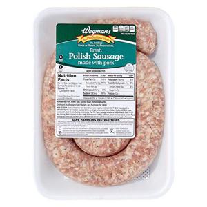 Wegmans Fresh Polish Sausage