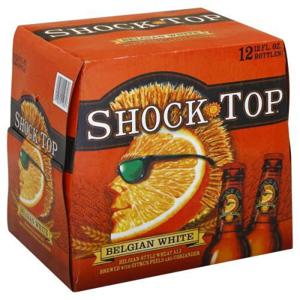 Shock Top Ale Beer  12/12 oz bottles