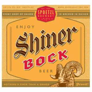 Shiner Bock Beer 12/12 oz bottles