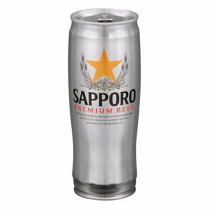 Sapporo Imported Premium Beer single can