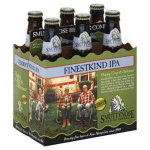 Smuttynose Brewing Company Beer, Finestkind IPA 6/12 oz bottles