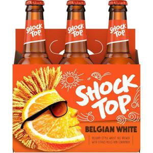 SHOCK TOP Belgian White Wheat Beer 6/12 oz bottles