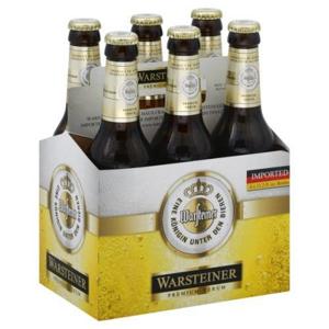 Warsteiner Pilsener Beer  6/11.2 oz bottles