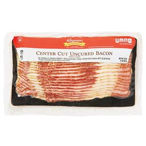 Wegmans Center Cut Uncured Bacon