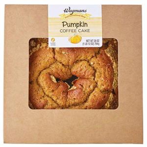 Wegmans Pumpkin Coffee Cake