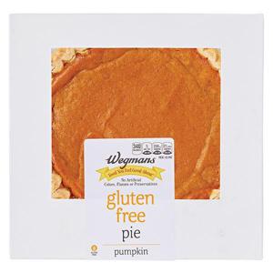 Wegmans Pie, Pumpkin, Gluten Free, 8 Inch