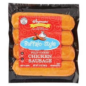 Wegmans Buffalo-Style Fully Cooked Chicken Sausage