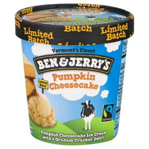 BEN & JERRY'S Ice Cream, Pumpkin Cheesecake