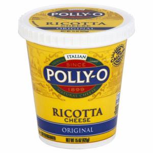 Polly-O Cheese, Ricotta, Original