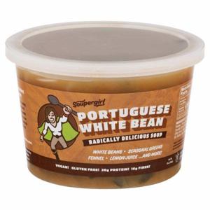 Soupergirl Soup, Portuguese White Bean